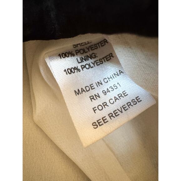 Jade XS White Lined Dress Black Boho Embroidery Shift Dress Flowy Lace Up - Picture 8 of 9